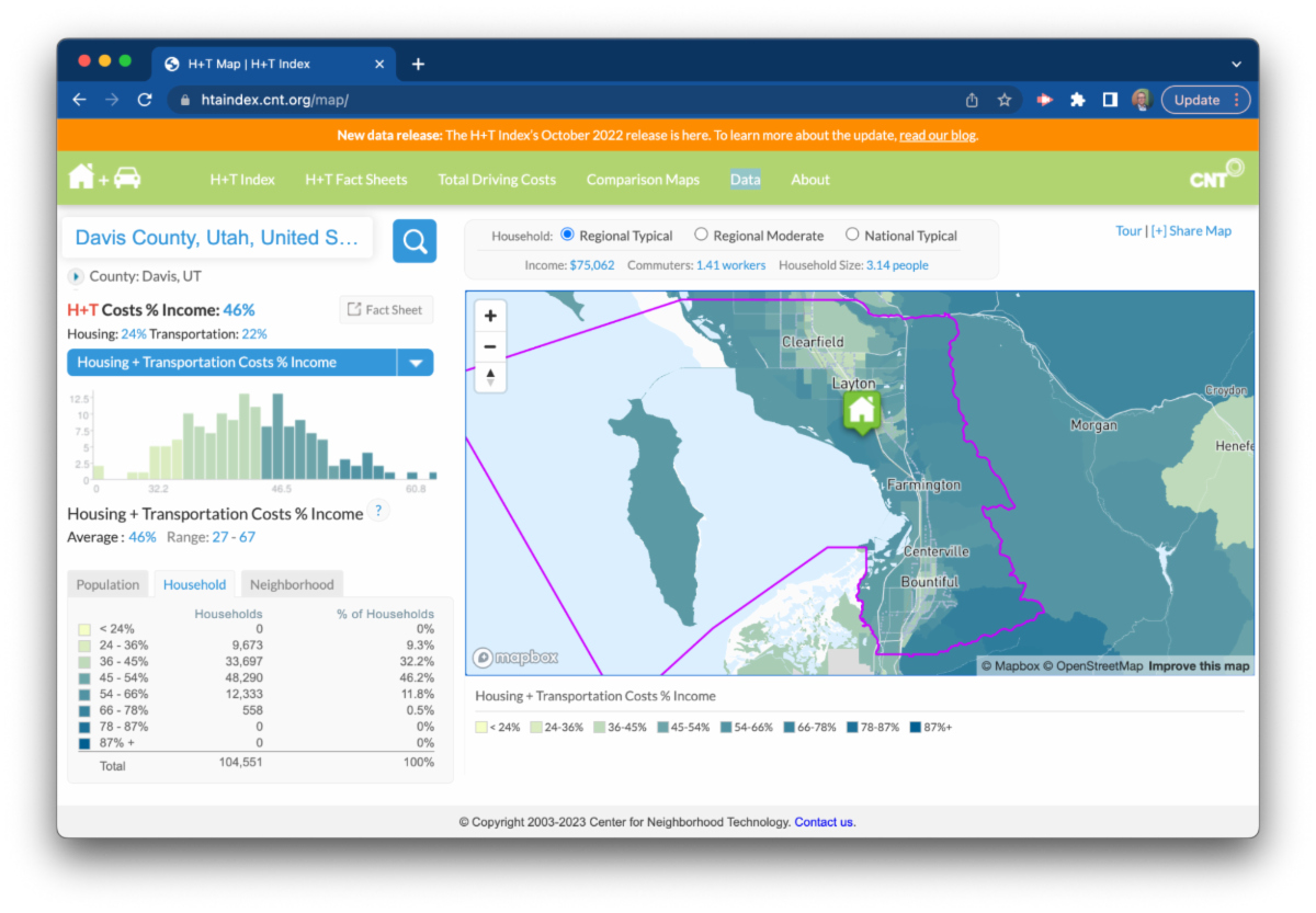 Featured image for “Map of the Month: Household and Jobs Forecast Web Map”