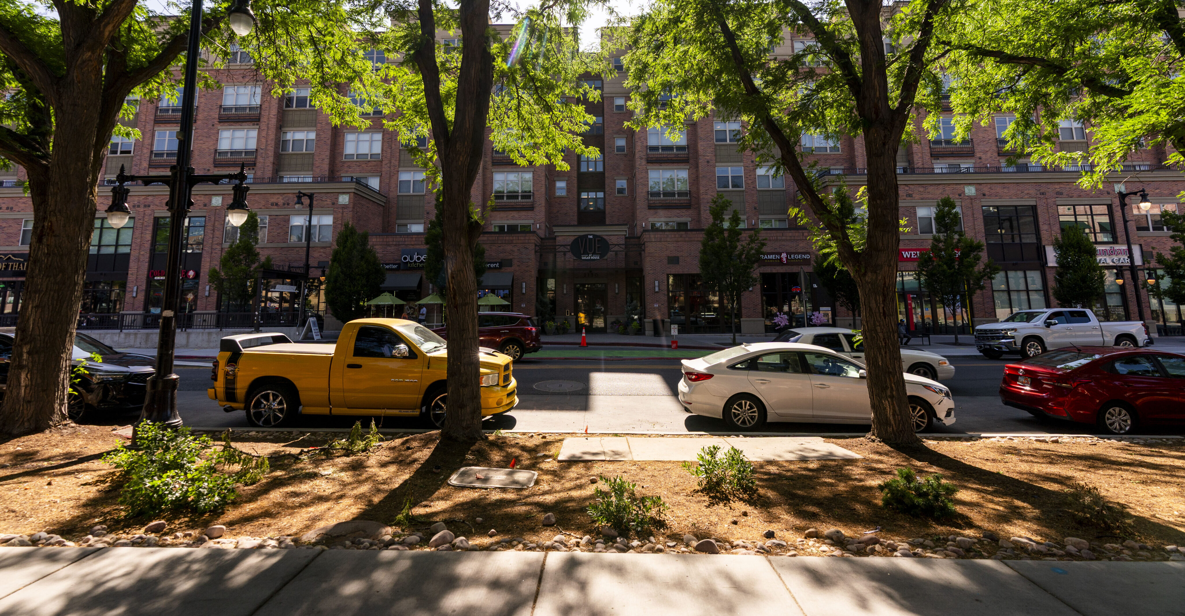 Street view of Sugarhouse in Salt Lake City