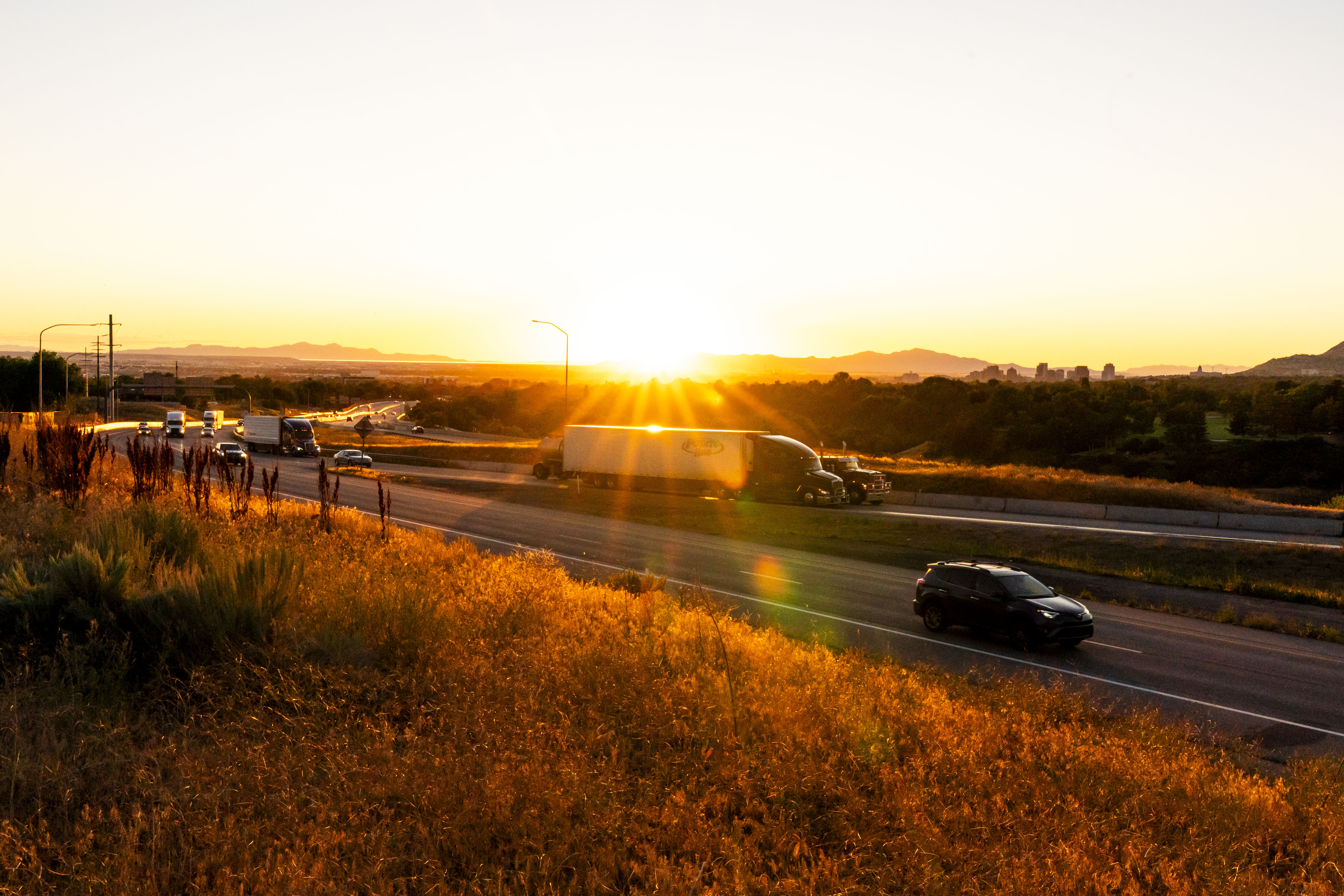 Interstate 80 in Salt Lake City