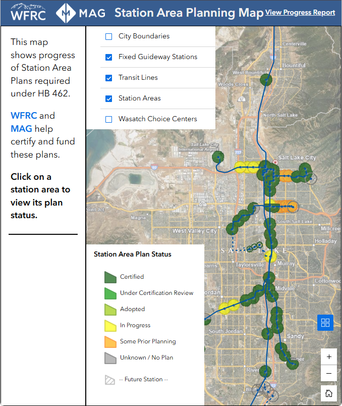 Station Area Plan Map