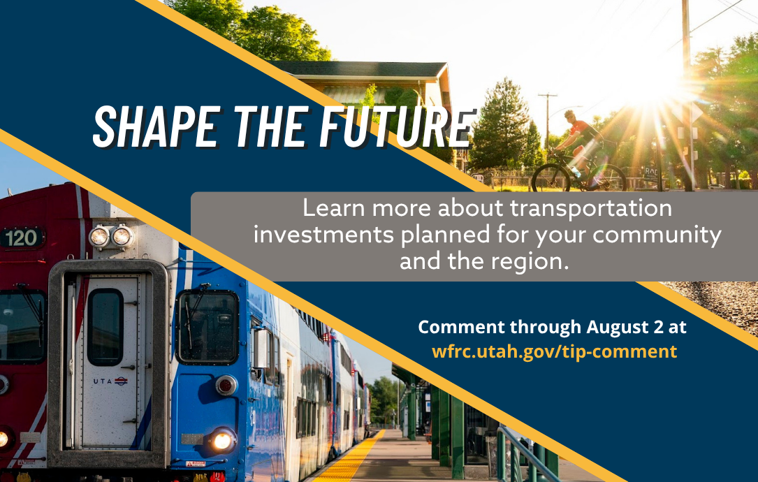 Featured image for “Draft Transportation Improvement Program Highlights Investments for All Travel Modes Across the Wasatch Front ”